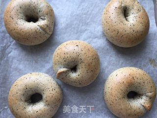 #aca Fourth Session Baking Contest# Making Erotic Black Tea Bagels recipe