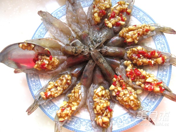Garlic Open Back Shrimp recipe