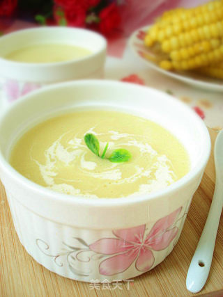 Milky Corn Soup recipe