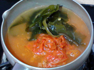Korean Kimchi Soup recipe