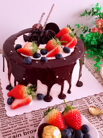Chocolate Glaze Cake