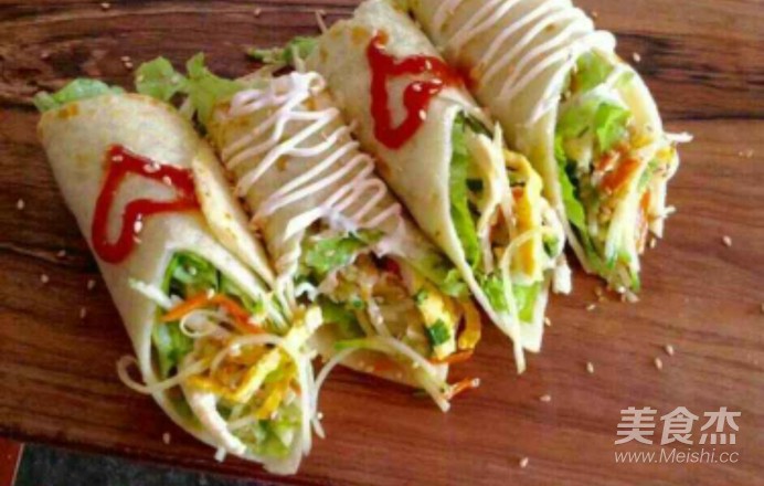 Mixed Vegetable Burrito recipe