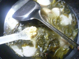 Sauerkraut and Taro Soup recipe