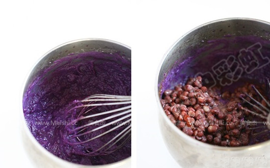 Red Bean and Purple Sweet Potato Soup recipe