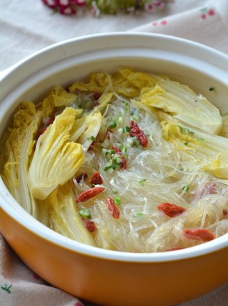 Baby Vegetables, Vermicelli and Chicken Soup recipe