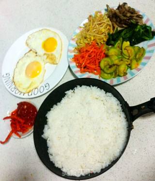 Korean Bibimbap recipe