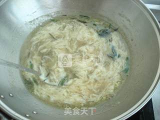 Loofah and Egg Soup recipe