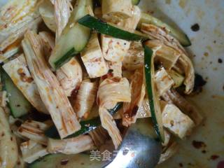 Cucumber and Yuba Dried Tofu recipe