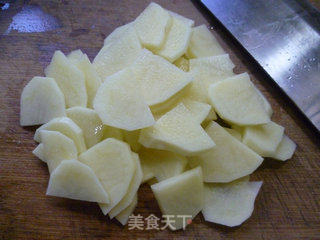 Tiger Skin Cucumber with Potatoes recipe