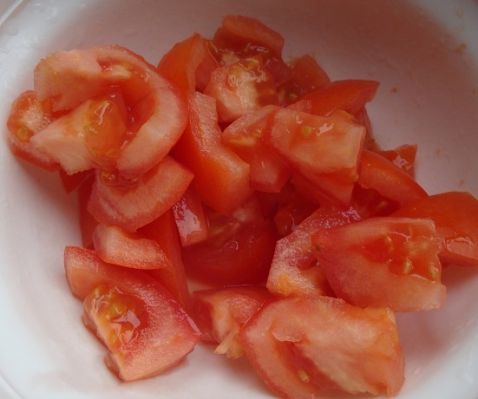 Stir-fried Tomato and Cabbage with Tofu recipe