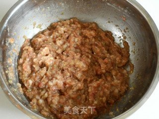 Cucumber Pork Fungus Dumplings recipe