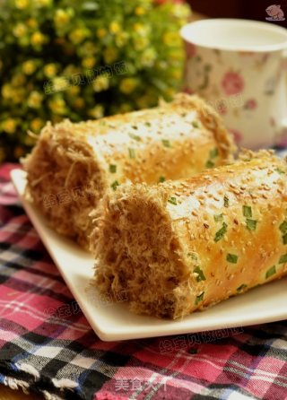 Stroganoff Pork Floss Rolls recipe