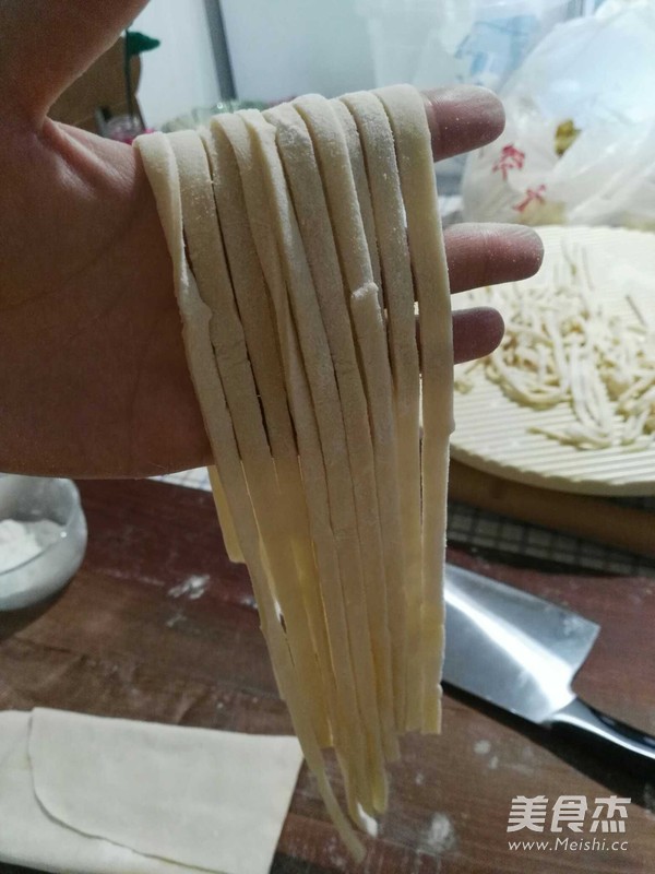 Hand-rolled Noodles with Noodles recipe