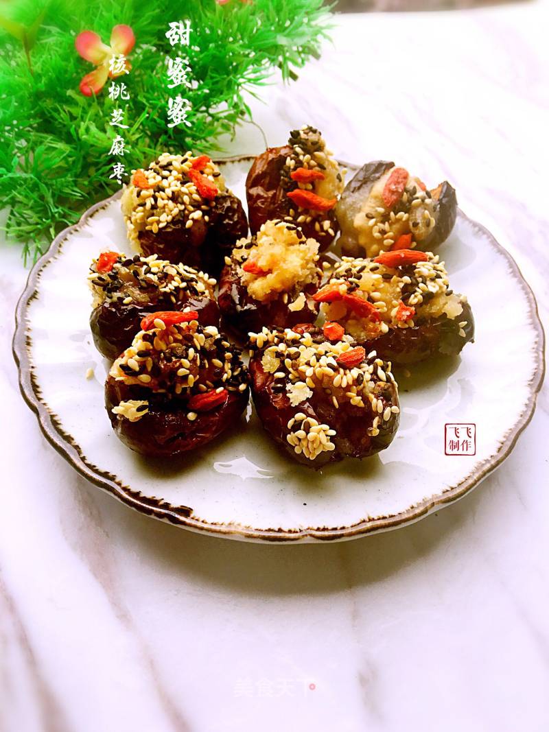 【chongqing】walnut Sesame Date recipe