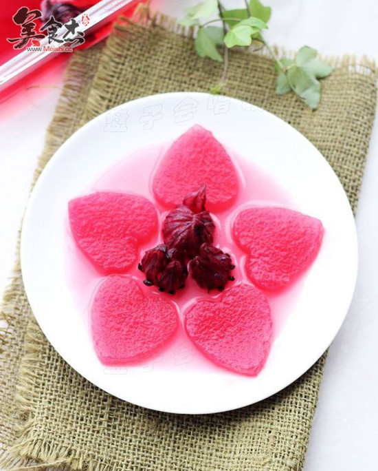 Roselle Pickled Winter Melon recipe