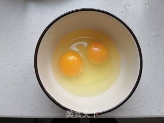 Scrambled Eggs with Spinach Stem recipe