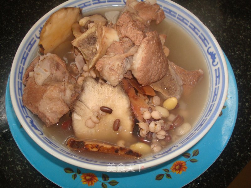 Tufuling Beans Qingbuliang Soup recipe