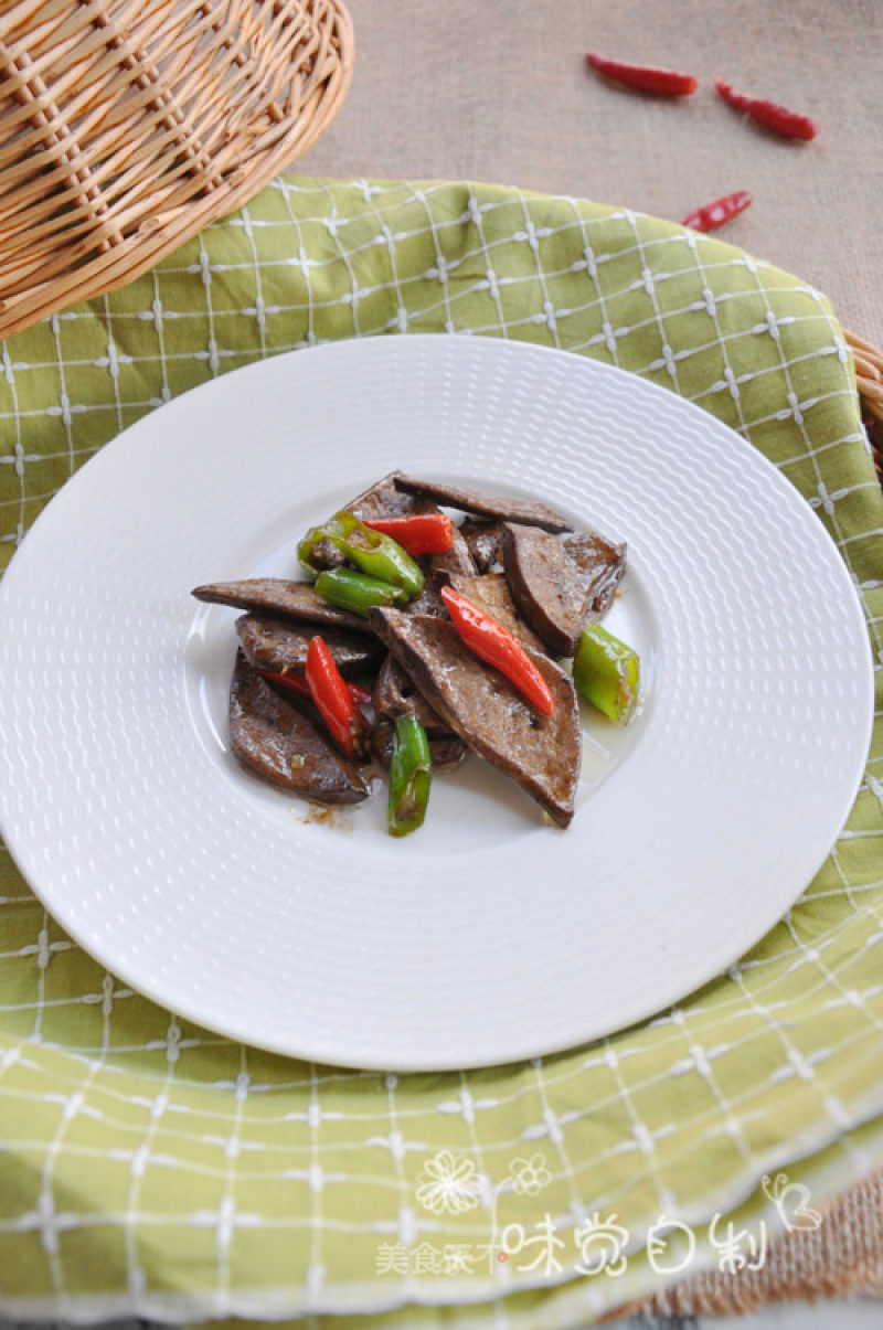 Garlic Pork Liver recipe
