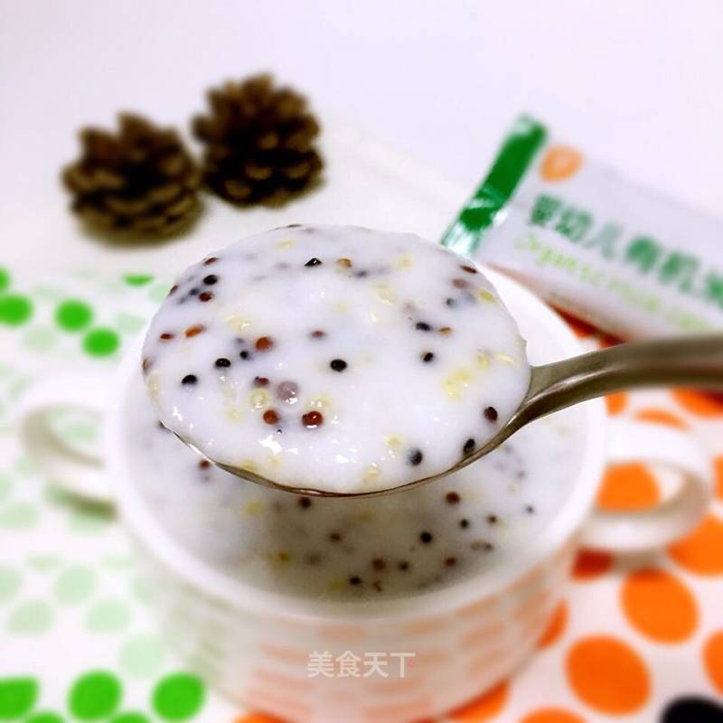 【milk Quinoa Rice Cereal】6m+ recipe
