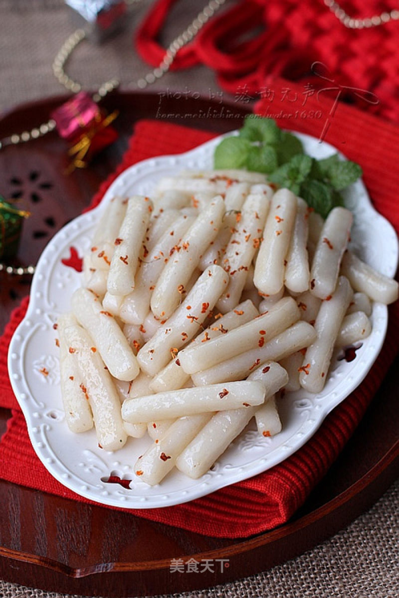 Osmanthus Rice Cake recipe