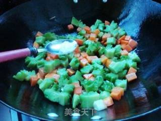 Carrot Fried Bitter Gourd recipe