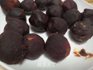 Red Bean Paste Egg Yolk Shortbread recipe
