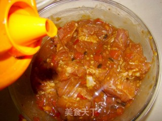 Steamed Pork Ribs with Chopped Pepper and Yam recipe