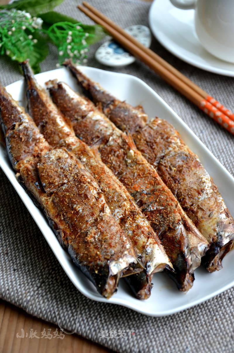 Spicy Grilled Saury recipe