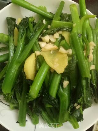 Stir-fried Choy Sum/kale recipe