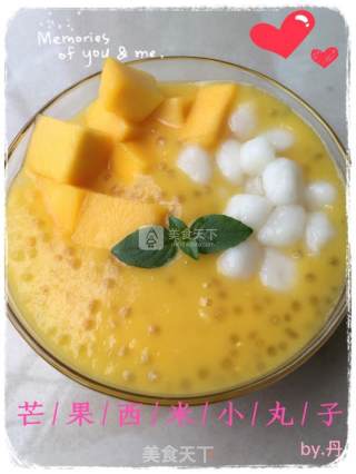 Mango Sago Small Meatballs recipe