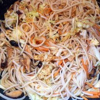 Home-style Fried Rice Noodles recipe