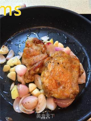 [mens Original] Fried Chicken Drumsticks with Scallion and Black Pepper recipe