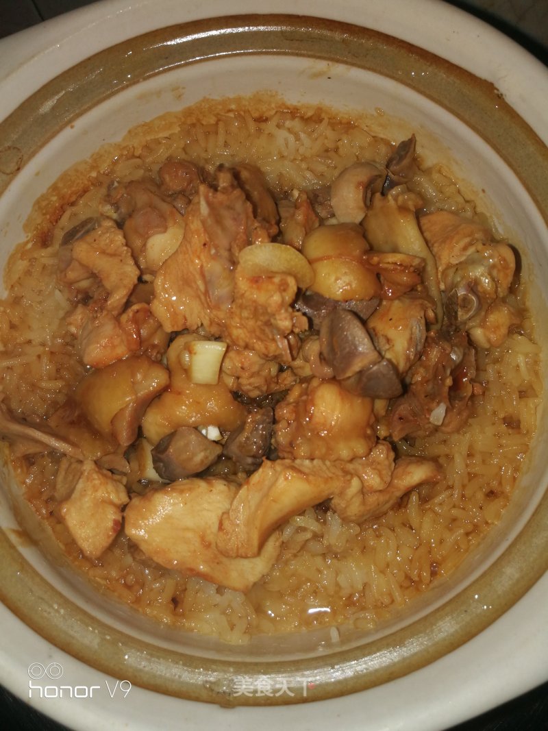 Chicken Claypot Rice recipe