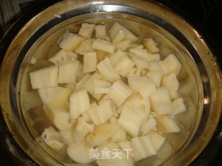 Spicy Stir-fried Lotus Root with Bean Drum recipe