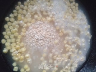 Oatmeal Beef Floss Congee recipe