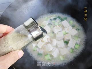 Tofu with Broken Rice recipe
