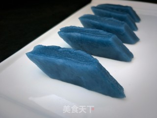 "sweet and Sour Food" Blue Crystal Cold Cake recipe