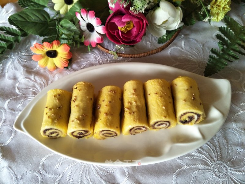 #the 4th Baking Contest and is Love to Eat Festival# Bean Paste Toast Roll recipe