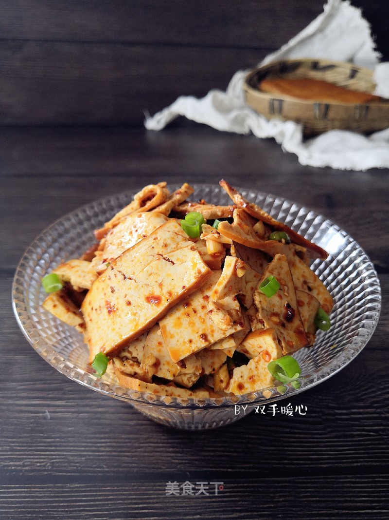 Dried Tofu with Cold Dressing recipe