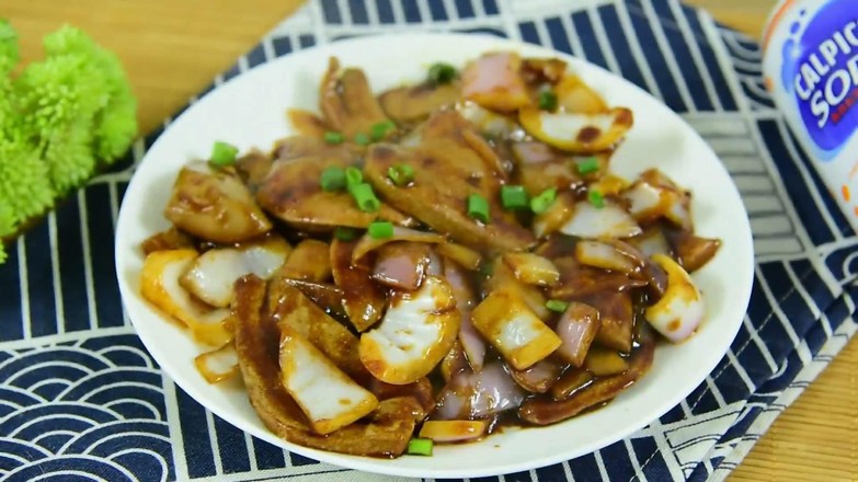 Fried Pork Liver with Onions recipe