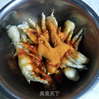 Baked Chicken Feet recipe