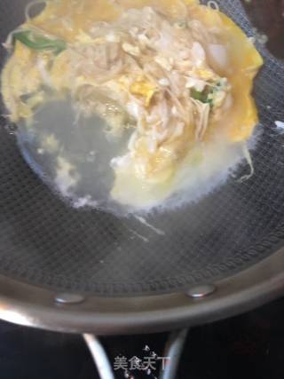 Enoki Mushroom Eggs recipe