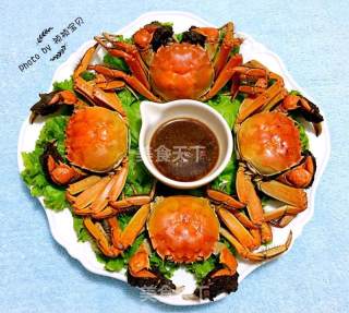 Steamed River Crab recipe