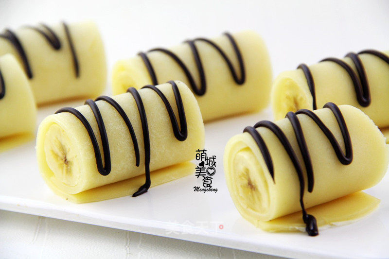 Banana Pancake Roll recipe
