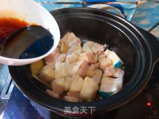 Stew with Mushrooms and Bamboo Shoots recipe