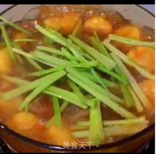 Beef Tofu Soup, A Small Beautiful Delicacy recipe
