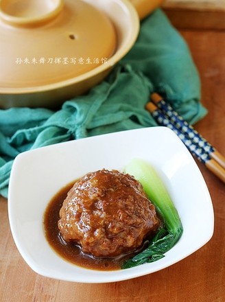 Meat Ball with Soy Sauce recipe