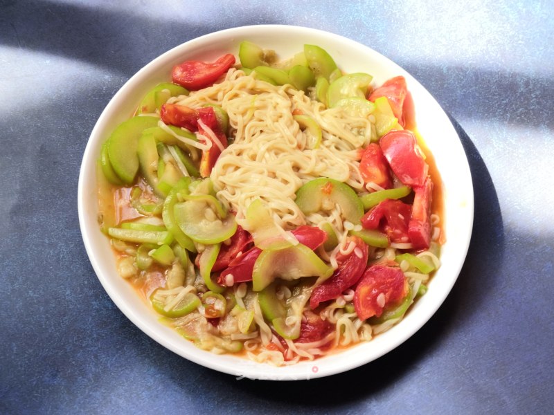 Noodles with Night Blossom Tomatoes recipe