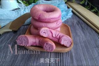 Purple Potato Bagels recipe