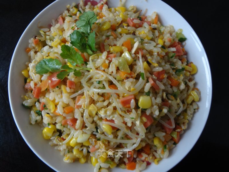 Five Egg Fried Rice recipe
